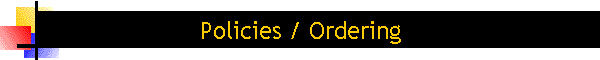 Policies / Ordering